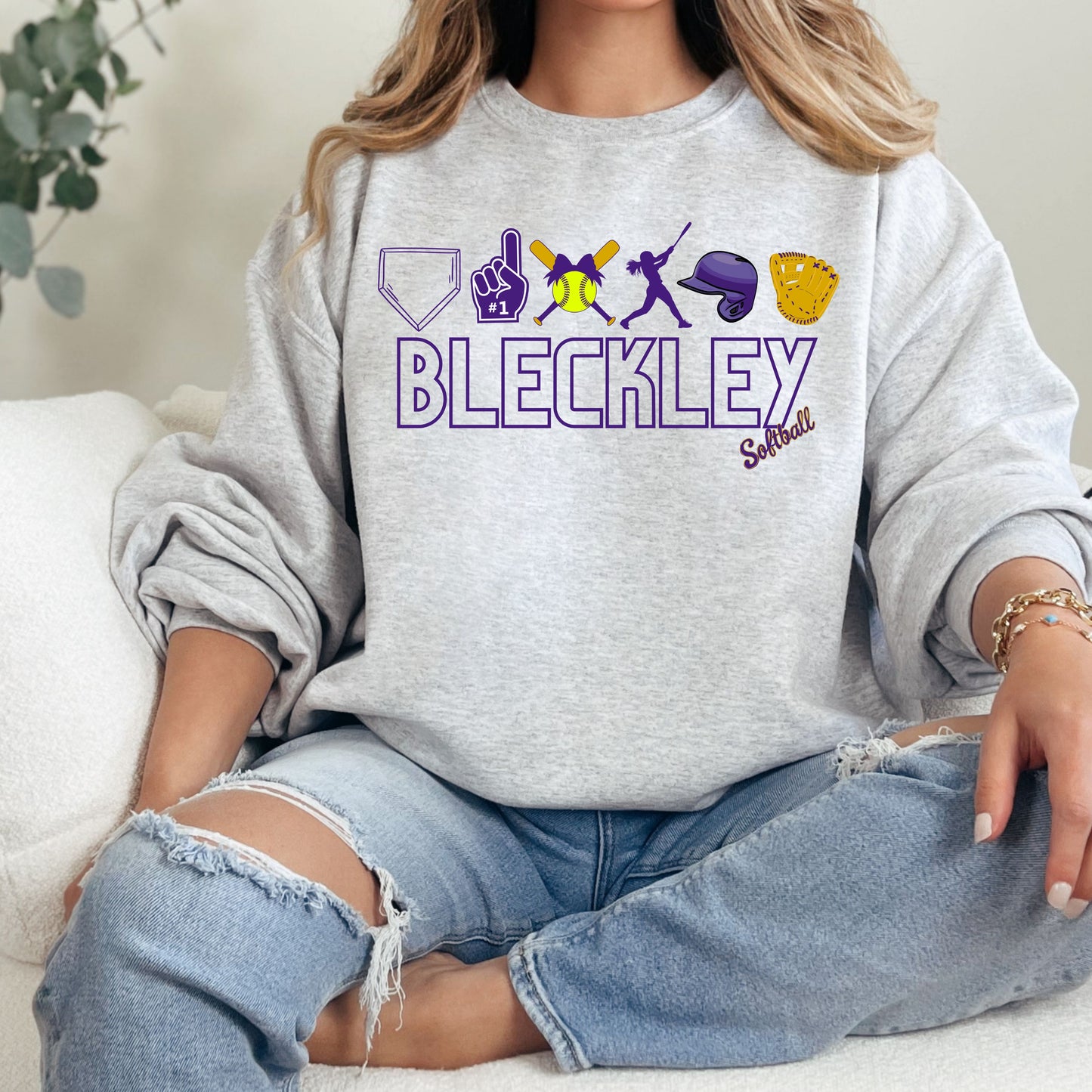 Bleckley Softball Sweatshirt