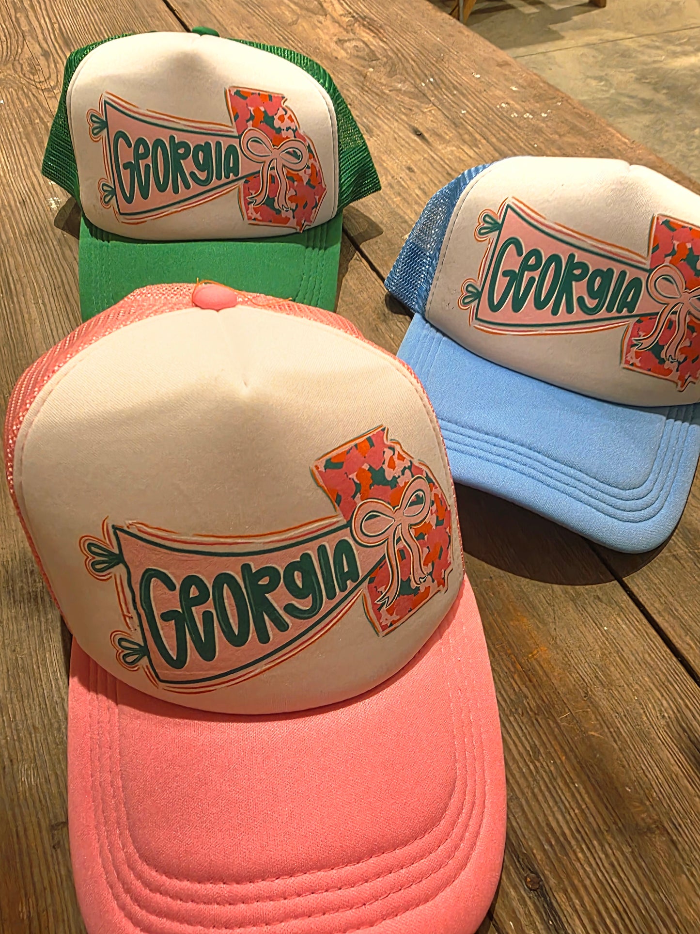 Preppy Georgia hat