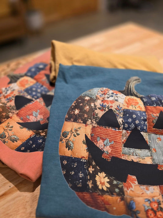 short sleeve pumpkin patch tees