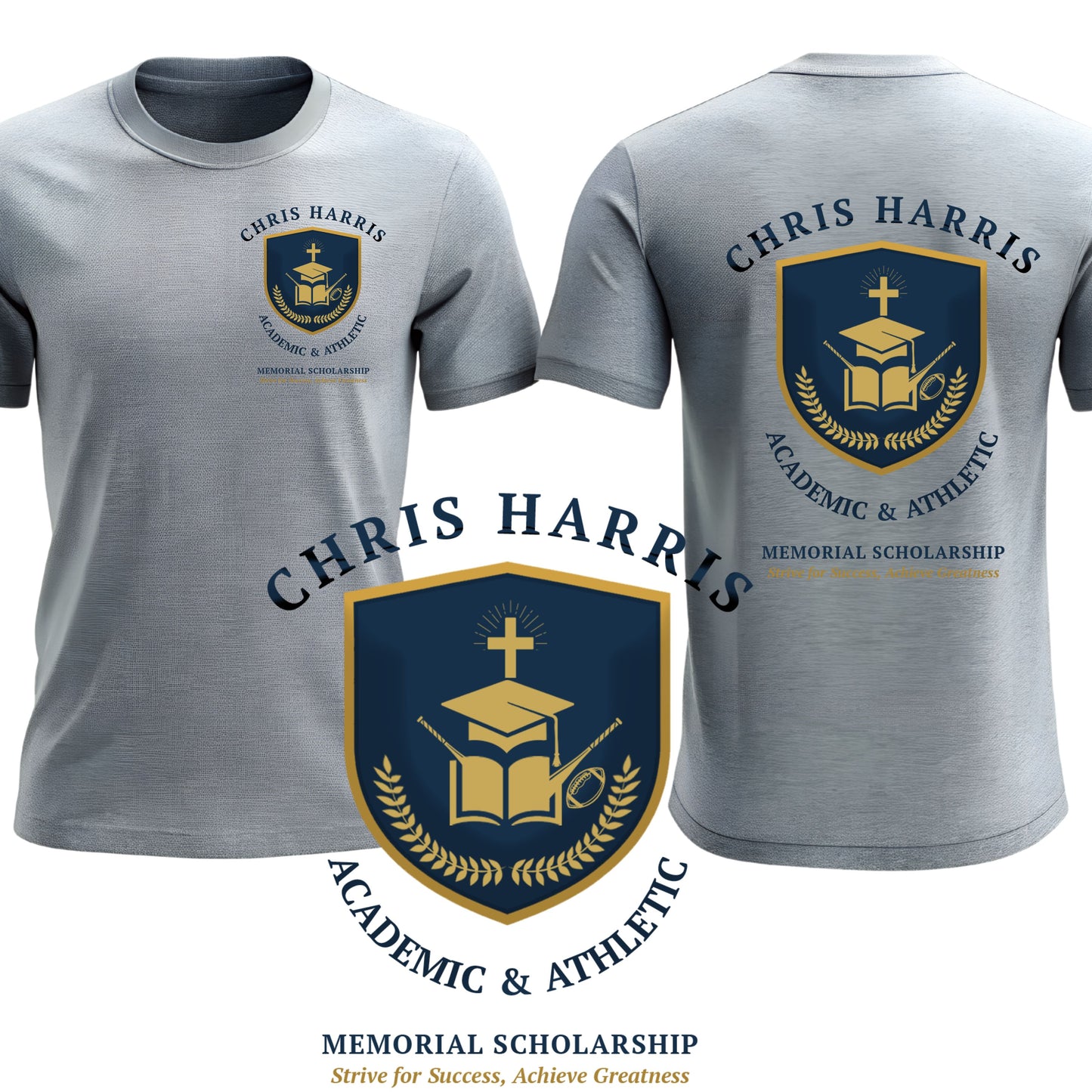 Chris Harris Memorial Scholarship Fundraiser- short sleeve