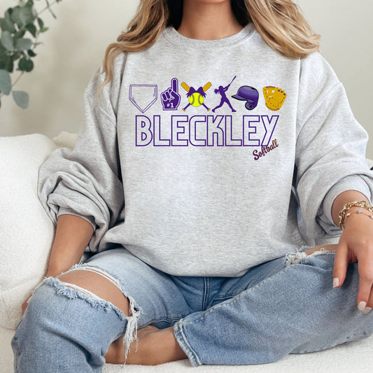 Bleckley Softball Sweatshirt